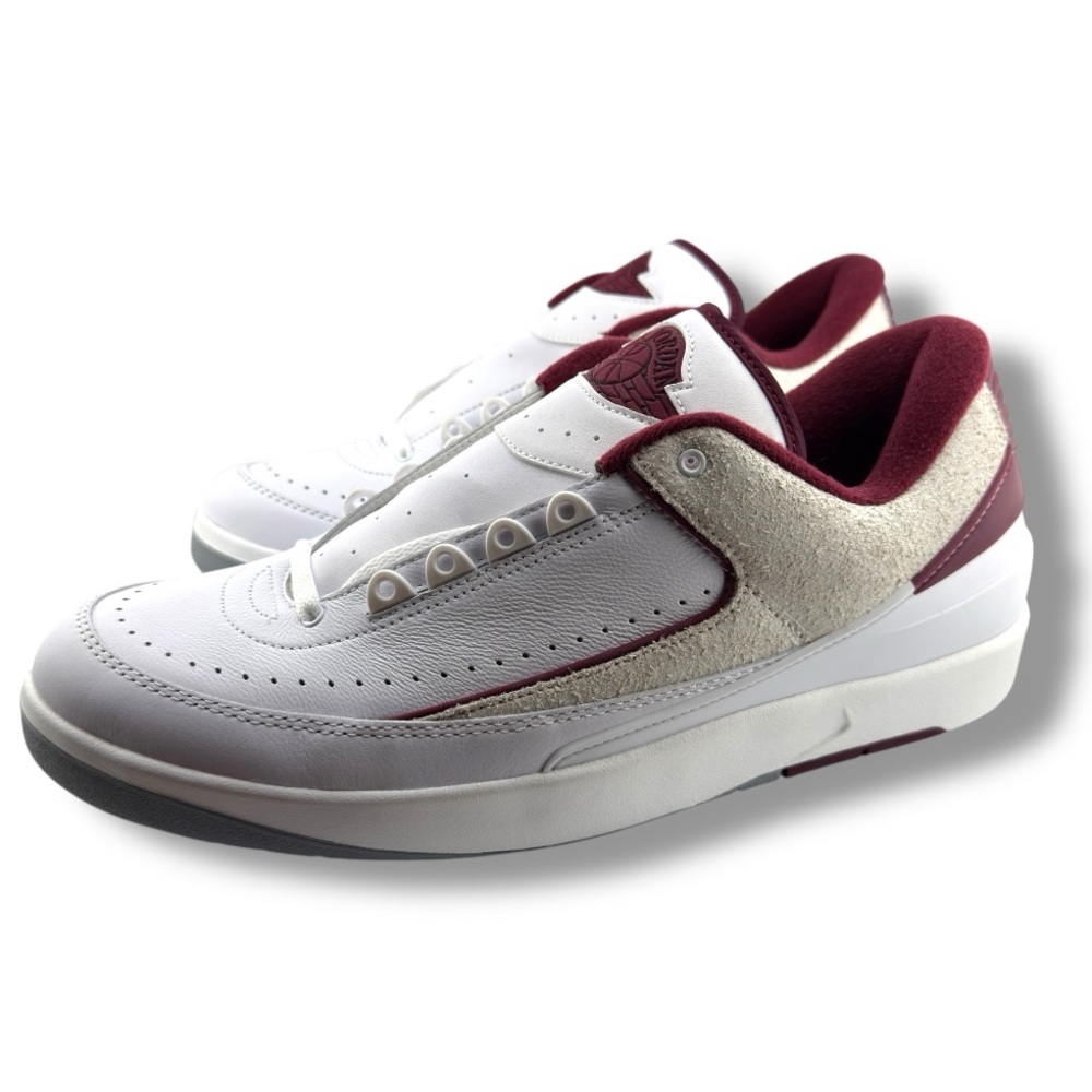Nike Air Jordan 2 Low Retro “Cherrywood Red White” DV9956-103 Men's 13 NEW